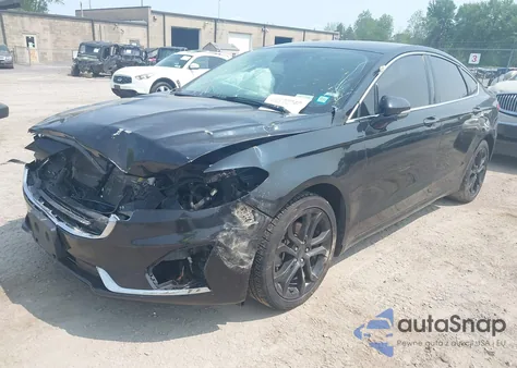 2019 Ford Fusion Sel from USA, damaged, VIN 3FA6P0CD8KR181748